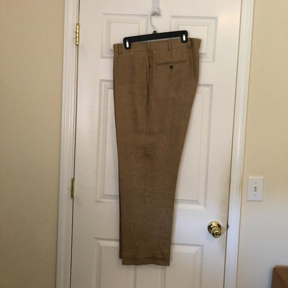 Brooks Brothers Pants Brooks Brothers Linen Pants Size 38 Poshmark